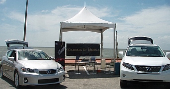 Lexus of Mobile exhibit
