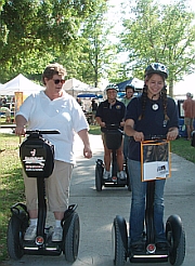 Segway in the park