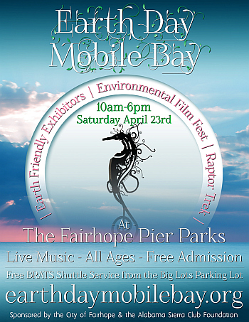  2016 Earth Day Mobile Bay Poster